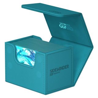 Ultimate Guard Sidewinder 80+ Xenoskin Monocolor Petrol
