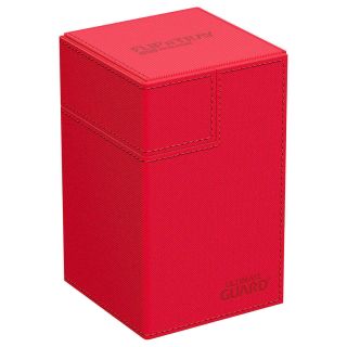Ultimate Guard Flip`n`Tray 100+ XenoSkin Monocolor Red (UGD011228)