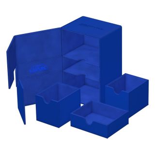 Ultimate Guard Twin Flip`n`Tray Deck Case 160+ XenoSkin Monocolor Blue