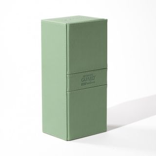 Ultimate Guard Twin Flip´n´Tray Deck Case 266+ Xenoskin 2022 Exclusive Pastell Green