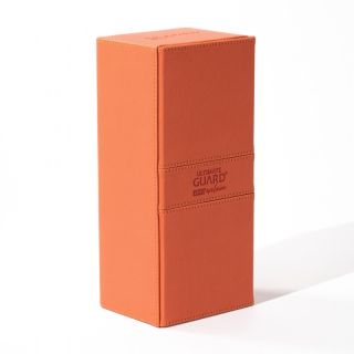 Ultimate Guard Twin Flip´n´Tray Deck Case 266+ Xenoskin 2022 Exclusive Dark Orange
