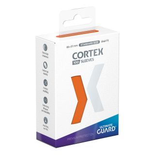 Ultimate Guard Cortex Sleeves Standard Size Orange 100ct.