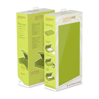 Ultimate Guard Superhive 550+ Xenoskin "Summer Edition 2025" - Lime