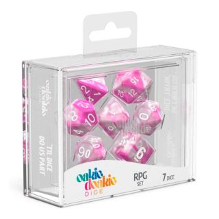 oakie doakie DICE RPG Set Gemidice - Magnolia (7) (ODD500041)