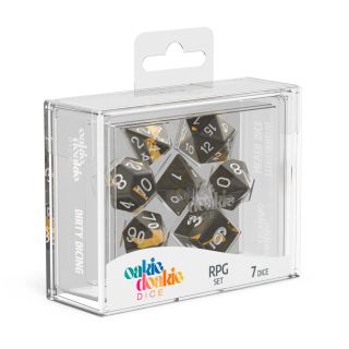 oakie doakie DICE RPG Set Enclave - Amber (7) (ODD500051)