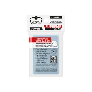 Ultimate Guard Supreme Sleeves for Board Game Cards Mini European (50ct.) (UGD010076CN)