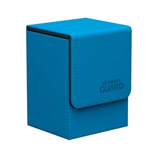 Ultimate Guard Flip Deck Case 80+ Standard Size Leatherette Blue (UGD010147CN) ***OOP***
