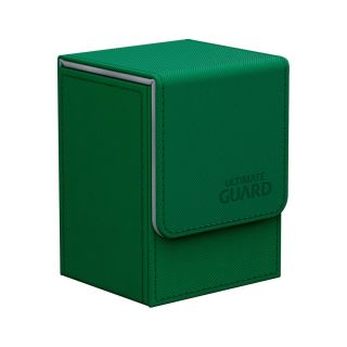 Ultimate Guard Flip Deck Case 80+ Standard Size XenoSkin Green (UGD010219CN) ***OOP***