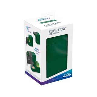 Ultimate Guard Flip´n´Tray Deck Case 80+ Standard Size XenoSkin Green (UGD010225CN)