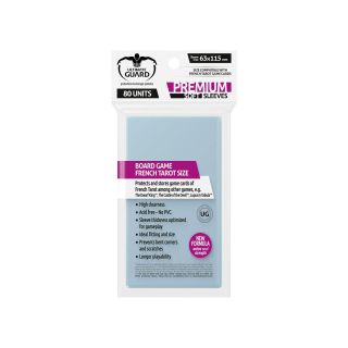 Ultimate Guard Premium Sleeves for Board Games (French Tarot) 63x115 mm (80ct.) (UGD010285CN)