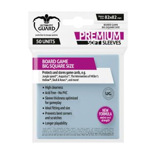 Ultimate Guard Premium Sleeves Big Square 50ct. (82x82 mm) (UGD010288CN)