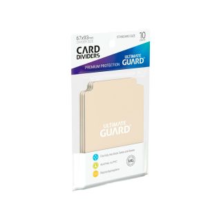 Ultimate Guard Card Dividers Standard Size Sand (10ct) (UGD010360CN)