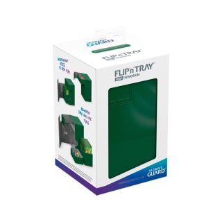 Ultimate Guard Flip´n´Tray Deck Case 100+ Standard Size XenoSkin Green (UGD010376CN)