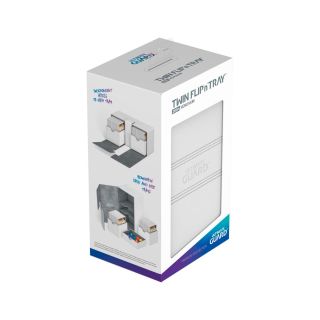 Ultimate Guard Twin Flip´n´Tray Deck Case 200+ Standard Size XenoSkin White (UGD010380CN)