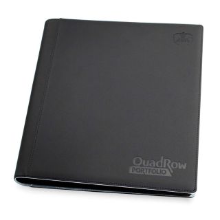 Ultimate Guard 12-Pocket QuadRow Portfolio XenoSkin Black (UGD010423CN)