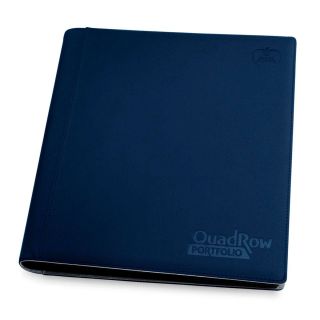 Ultimate Guard 12-Pocket QuadRow Portfolio XenoSkin Dark Blue (UGD010425CN)