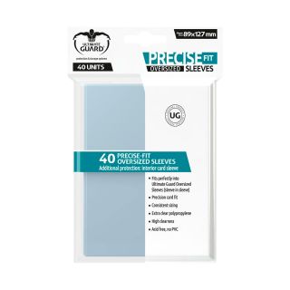 Ultimate Guard Precise-Fit Sleeves Oversized Transparent (40ct.) (UGD010449CN)
