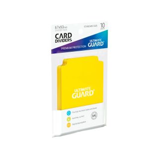 Ultimate Guard Card Dividers Standard Size Yellow (10ct) (UGD010451CN)