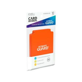 Ultimate Guard Card Dividers Standard Size Orange (10ct) (UGD010455CN)