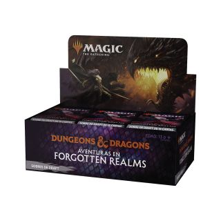 Aventuras en Forgotten Realms: Expositor sobres draft (Español)