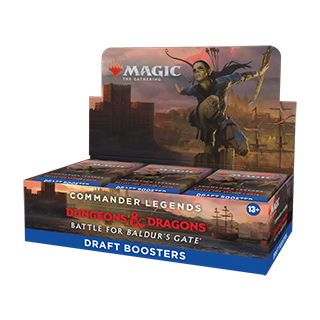 Magic the Gathering: "Commander Legends: Battle for Baldur?s Gate" Draft Booster Display 24ct. - SPANISH **NET PRICE** ** Special Offer **