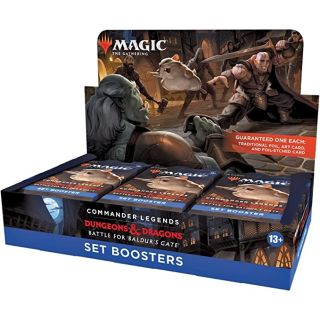 Magic the Gathering: "Commander Legends: Battle for Baldur?s Gate" Set Booster Display 18ct. - SPANISH **NET PRICE** ** Special Offer **