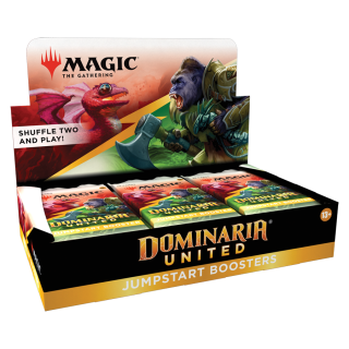 Magic the Gathering: "Dominaria United" Jumpstart Booster Display 18ct. - SPANISH **NET PRICE** ** Special Offer **