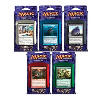 Magic the Gathering - Journey into Nyx Intro Pack Display - SPANISH