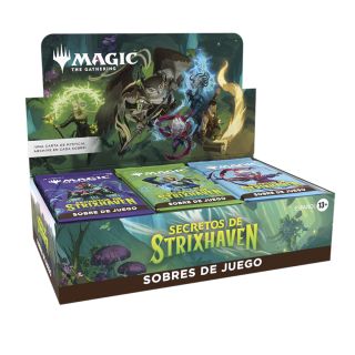 Magic the Gathering: "Secrets of Strixhaven" Play Booster Master Case 180ct. - SPANISH