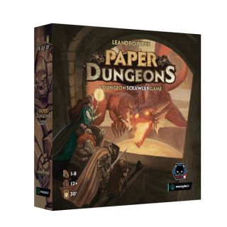 Paper Dungeons: A Dungeon Scrawler Game - English