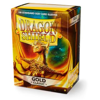 Dragon Shield Standard Sleeves Classic - Gold 100ct. (AT-10006)
