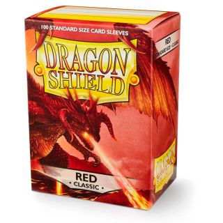 Dragon Shield Standard Sleeves Classic - Red 100ct. (AT-10007)