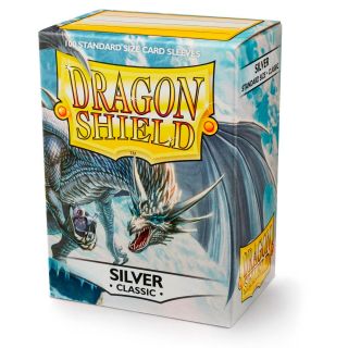 Dragon Shield Standard Sleeves Classic - Silver 100ct. (AT-10008)