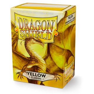 Dragon Shield Standard Sleeves Classic - Yellow 100ct. (AT-10014)