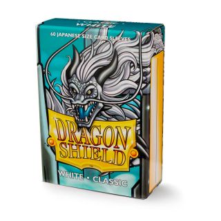 Dragon Shield Japanese Sleeves Classic - White 60ct. (AT-10605)