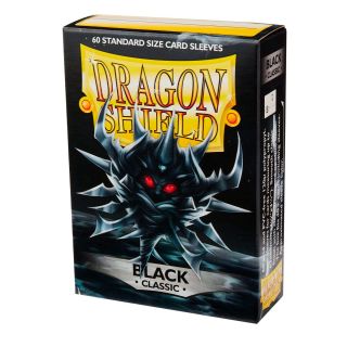 Dragon Shield Standard Sleeves Classic - Black 60ct. (AT-10702)