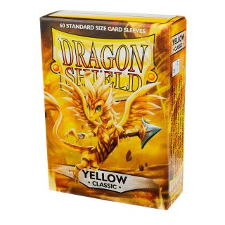 Dragon Shield Standard Sleeves Classic - Yellow 60ct. (AT-10714)