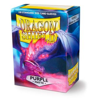Dragon Shield Standard Sleeves Matte - Purple 100ct. (AT-11009)