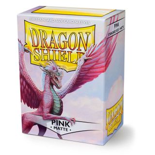 Dragon Shield Standard Sleeves Matte - Pink 100ct. (AT-11012)