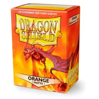 Dragon Shield Standard Sleeves Matte - Orange 100ct. (AT-11013)