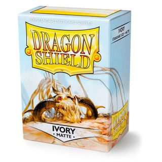 Dragon Shield Standard Sleeves Matte - Ivory 100ct. (AT-11017)