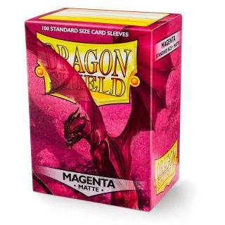 Dragon Shield Standard Sleeves Matte - Magenta 100ct. (AT-11026)