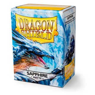 Dragon Shield Standard Sleeves Matte - Sapphire 100ct. (AT-11028)
