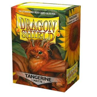 Dragon Shield Standard Sleeves Matte - Tangerine 100ct. (AT-11030)