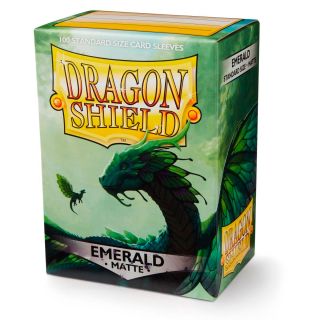 Dragon Shield Standard Sleeves Matte - Emerald 100ct. (AT-11036)