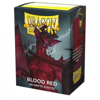 Dragon Shield Standar Sleeves Matte 100ct - Blood Red 'Simurag'