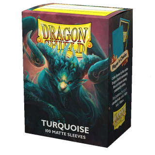 Dragon Shield Standar Sleeves Matte 100ct - Turquoise 'Atebeck'