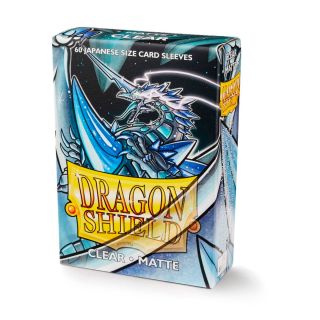 Dragon Shield Japanese Sleeves Matte - Clear 60ct. (AT-11101)