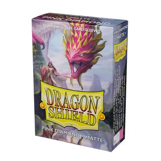 Dragon Shield Japanese Sleeves Matte - Pink Diamond 60ct. (AT-11139)