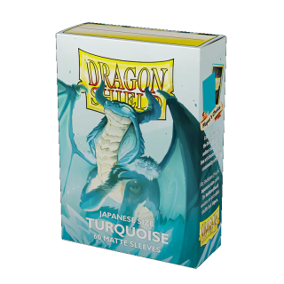 Dragon Shield Japanese Sleeves Matte - Turquoise 'Yadolom'